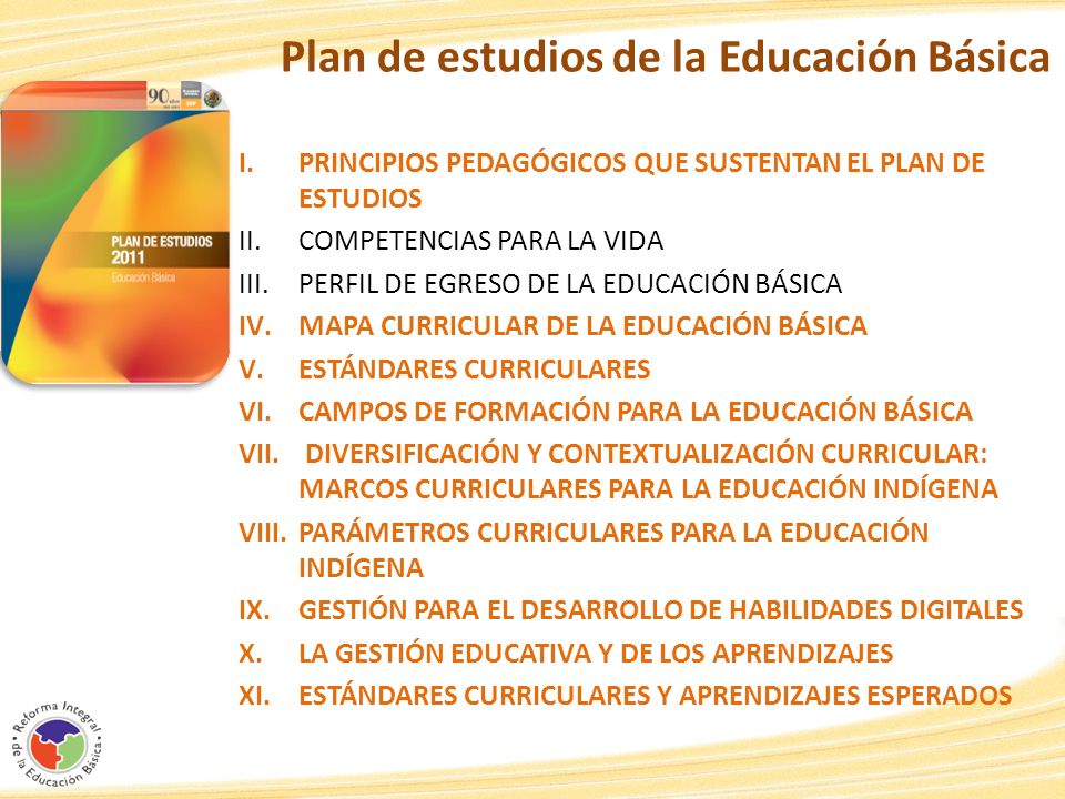 Plan de estudios de la Educación Básica