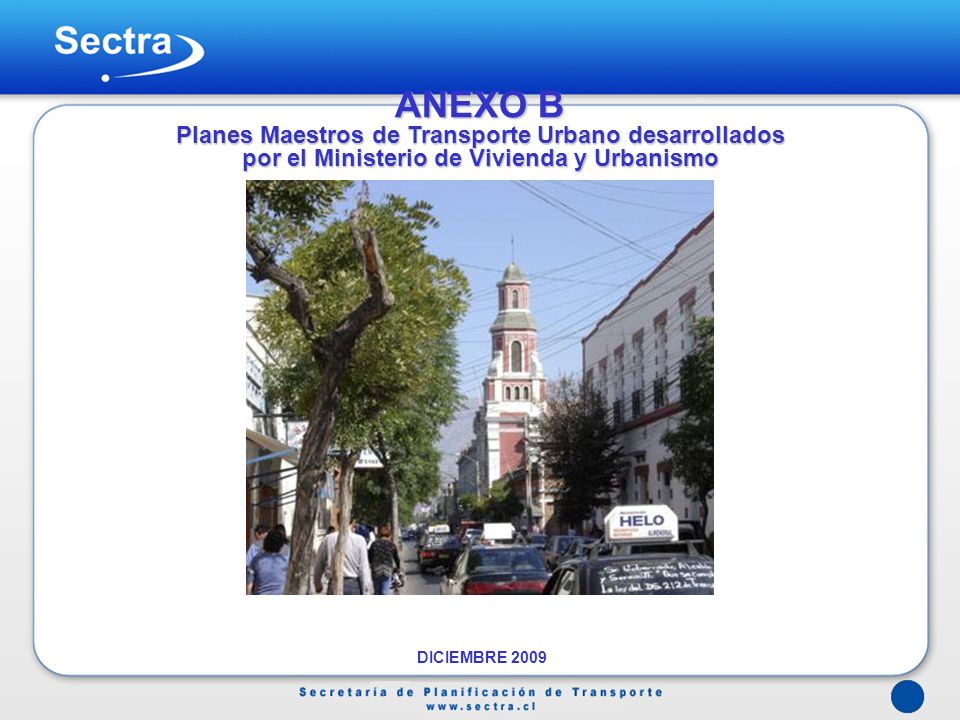 de los Planes Maestros de Transporte Cantidad de Proyectos (Nº)
