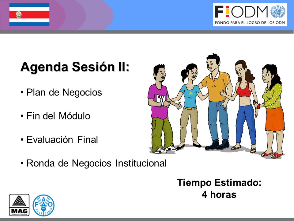 Agenda Sesión II: Plan de Negocios Fin del Módulo Evaluación Final