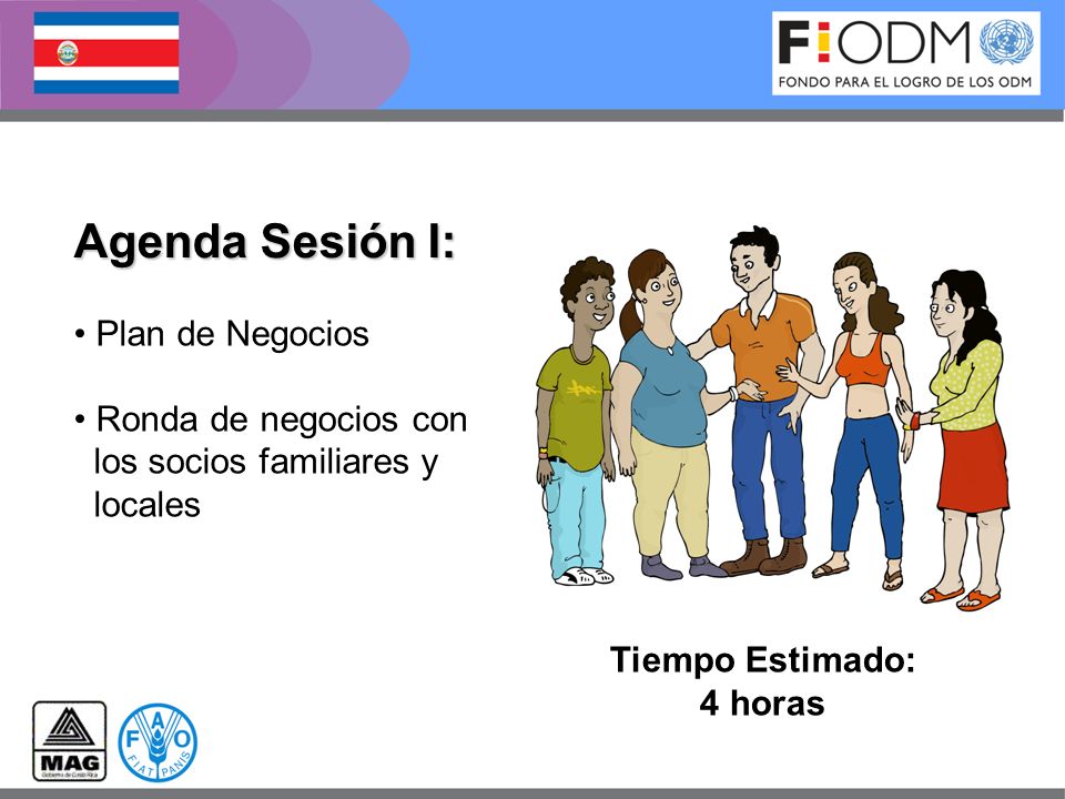 Agenda Sesión I: Plan de Negocios Ronda de negocios con