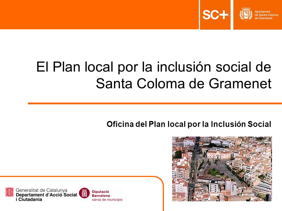 El Plan local por la inclusión social de Santa Coloma de Gramenet