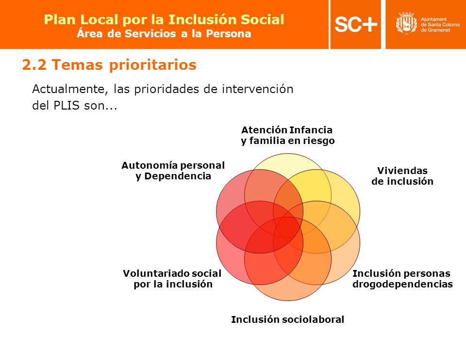 Plan Local por la Inclusión Social Área de Servicios a la Persona