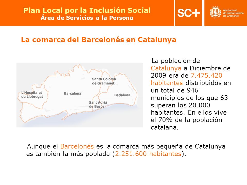 Plan Local por la Inclusión Social Área de Servicios a la Persona