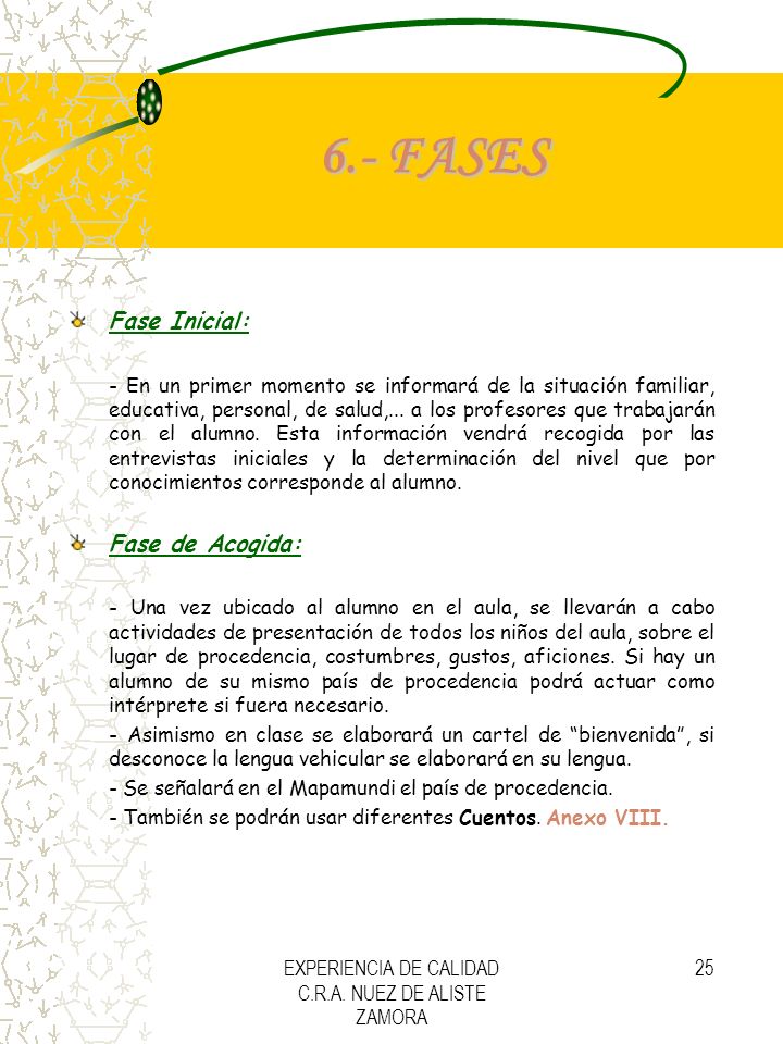 PLAN DE ACOGIDA C.R.A. NUEZ DE ALISTE ZAMORA