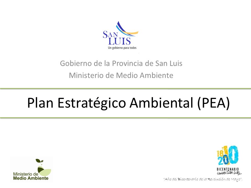 Plan Estratégico Ambiental (PEA)