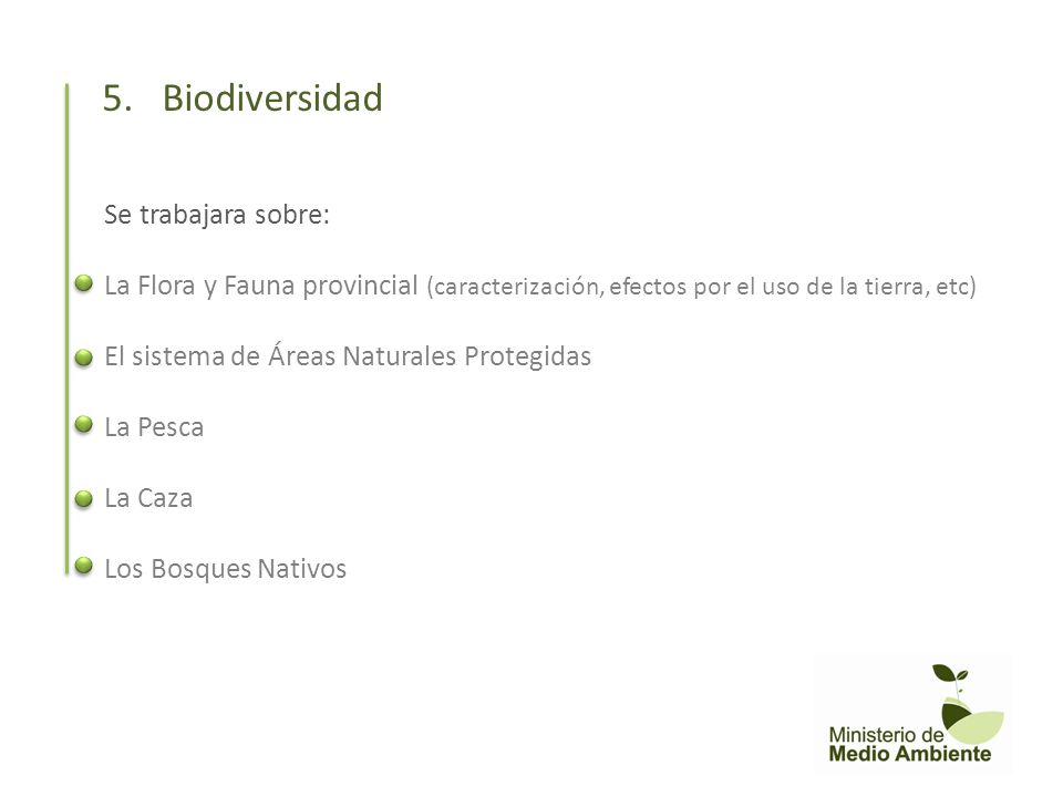 5. Biodiversidad