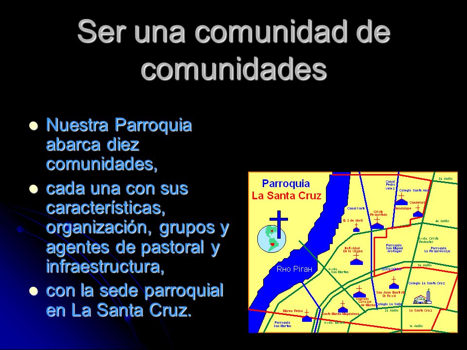 Ser una comunidad de comunidades