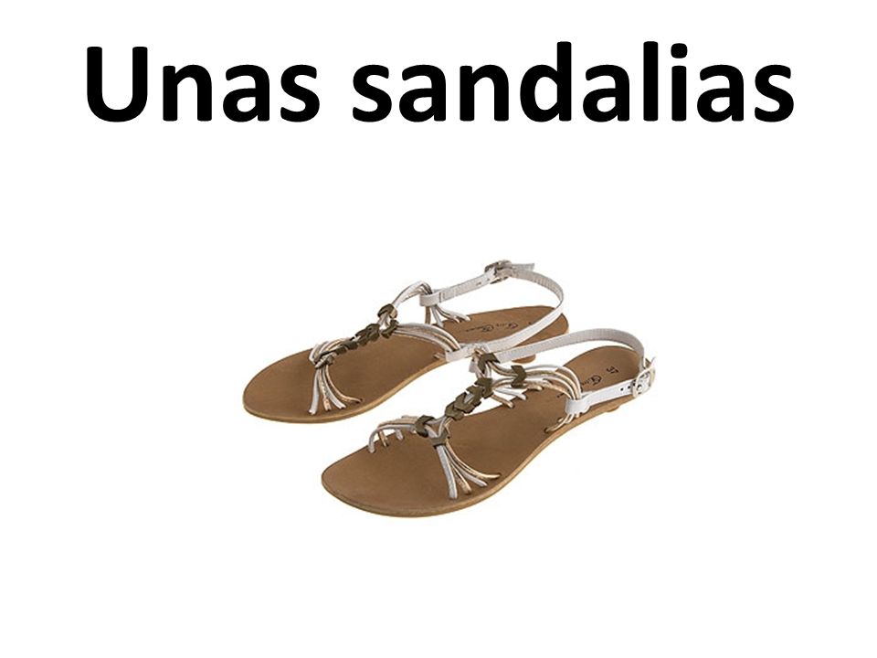 Unas sandalias
