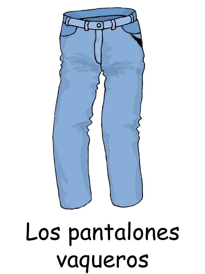 Los pantalones vaqueros