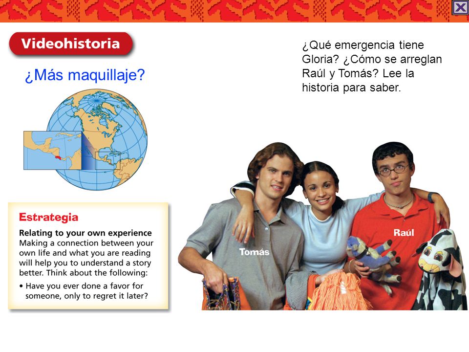 ¿Más maquillaje ¿Qué emergencia tiene Gloria ¿Cómo se arreglan
