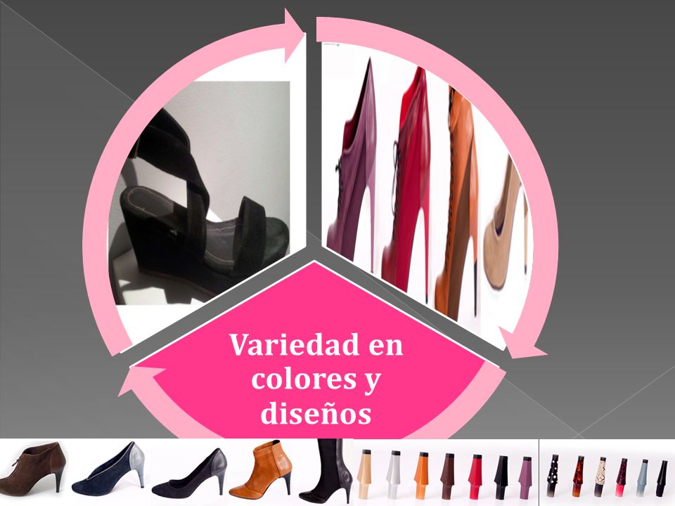 Variedad en colores y diseños