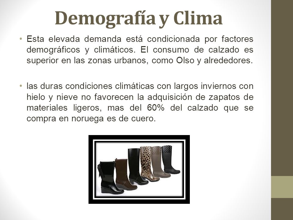 Demografía y Clima
