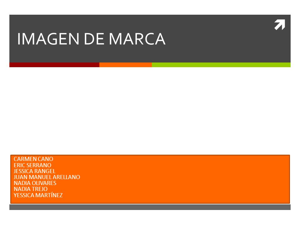IMAGEN DE MARCA CARMEN CANO ERIC SERRANO JESSICA RANGEL