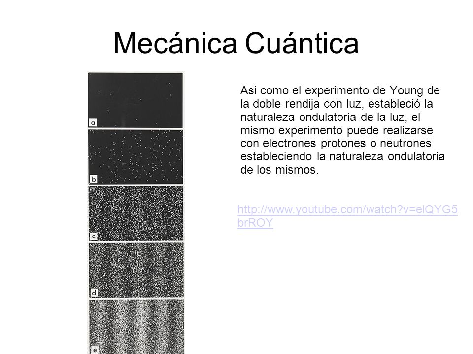 Mecánica Cuántica