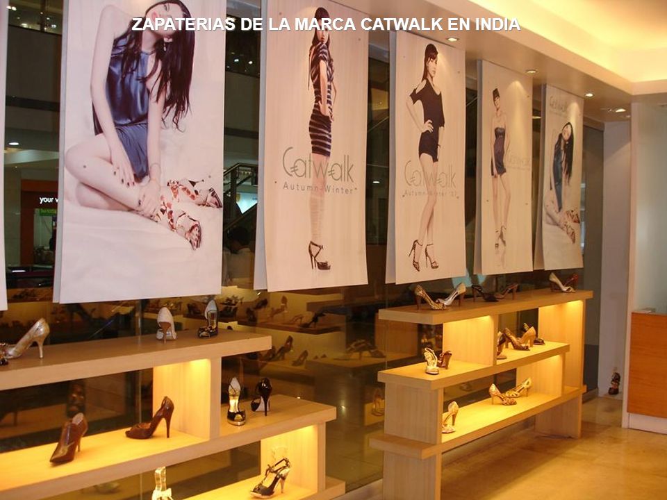 ZAPATERIAS DE LA MARCA CATWALK EN INDIA