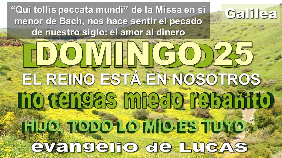 EL REINO ESTÁ EN NOSOTROS EL REINO ESTÁ EN NOSOTROS