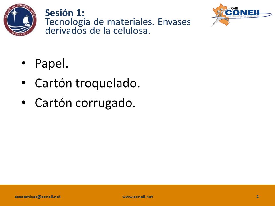 Papel. Cartón troquelado. Cartón corrugado. Sesión 1: