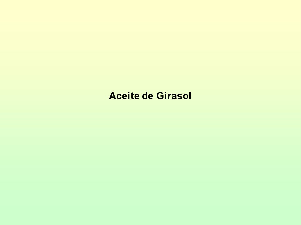 Aceite de Girasol