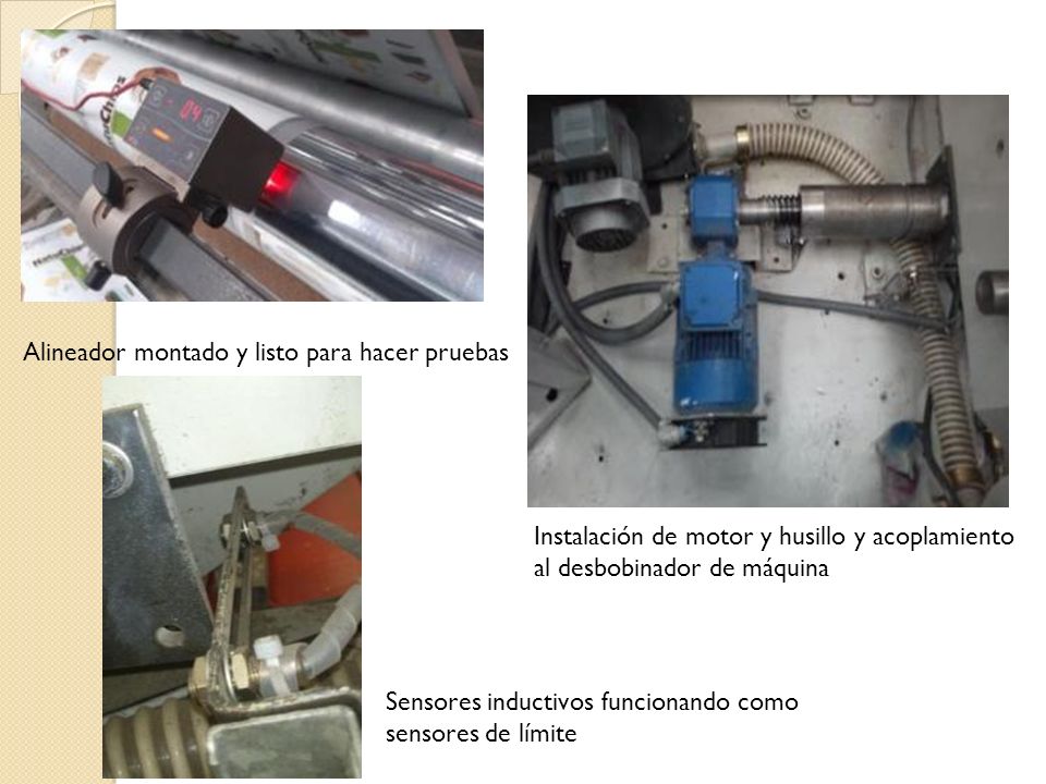 Alineador montado y listo para hacer pruebas