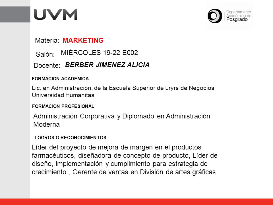 Administración Corporativa y Diplomado en Administración Moderna
