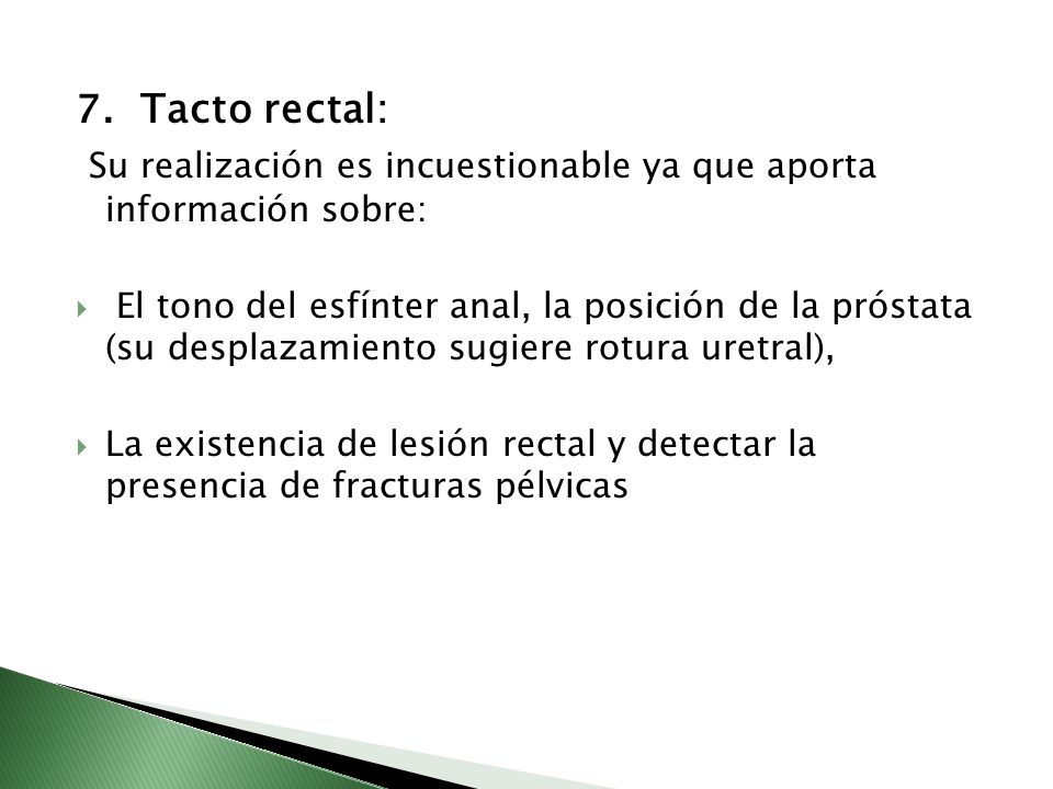 Su realización es incuestionable ya que aporta información sobre: