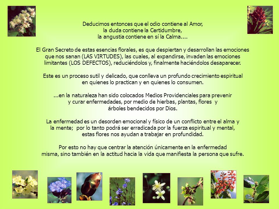 Deducimos entonces que el odio contiene al Amor,