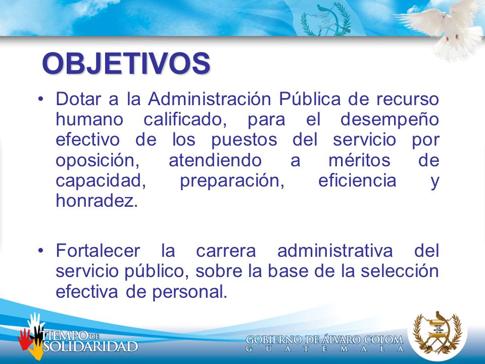 OBJETIVOS