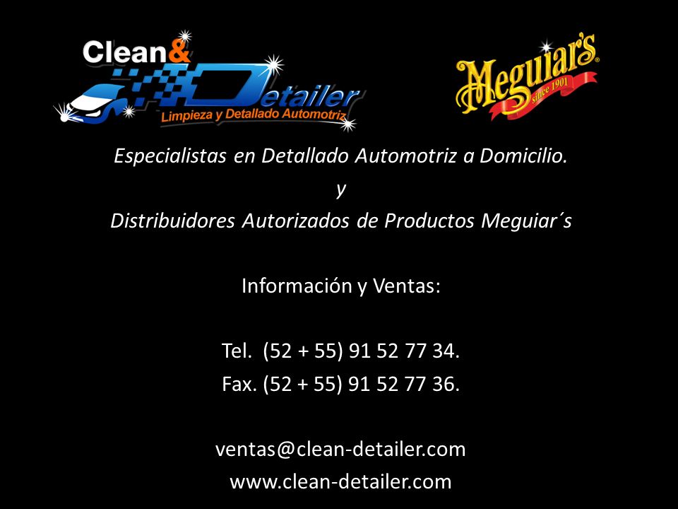 Especialistas en Detallado Automotriz a Domicilio