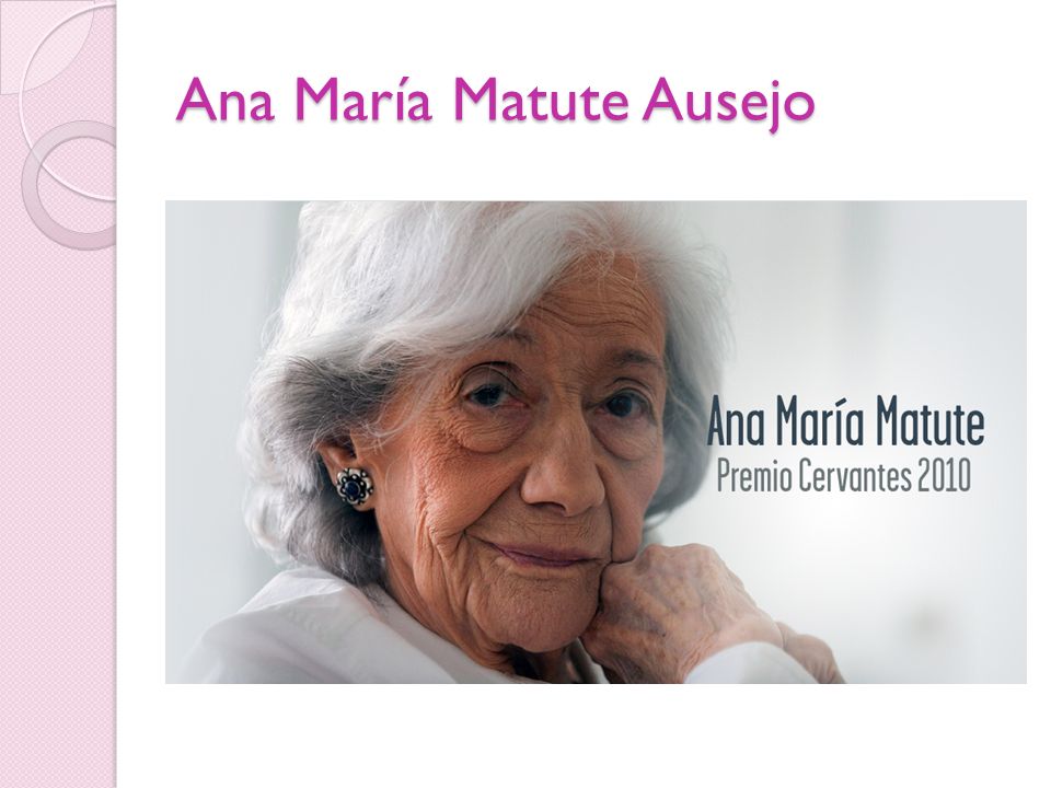 Ana María Matute Ausejo