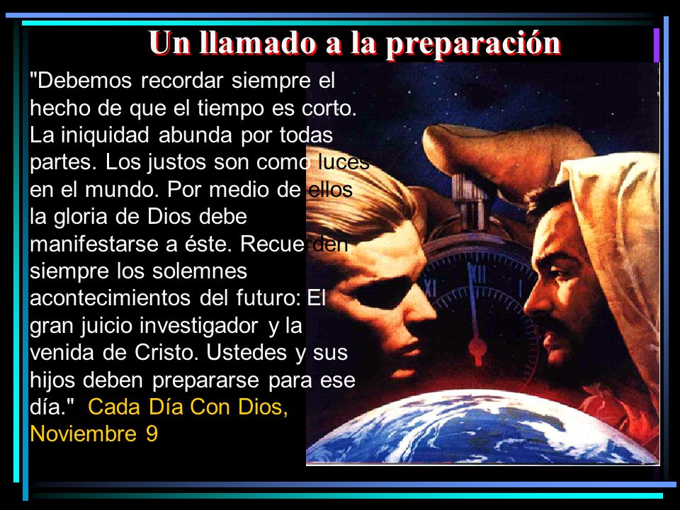 Un llamado a la preparación