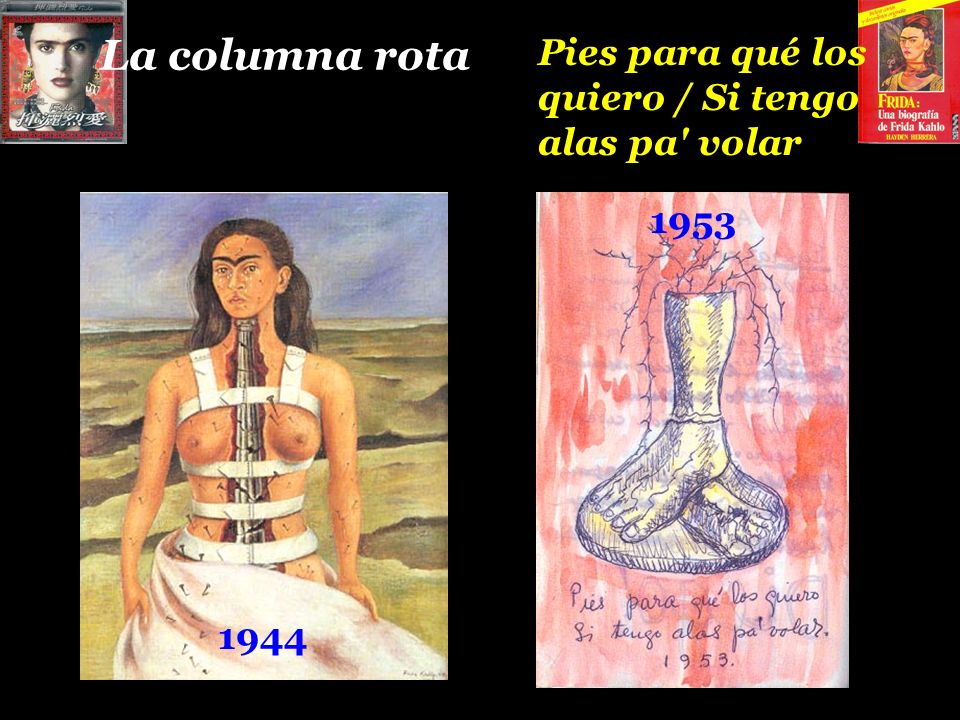 La columna rota Pies para qué los quiero / Si tengo alas pa volar