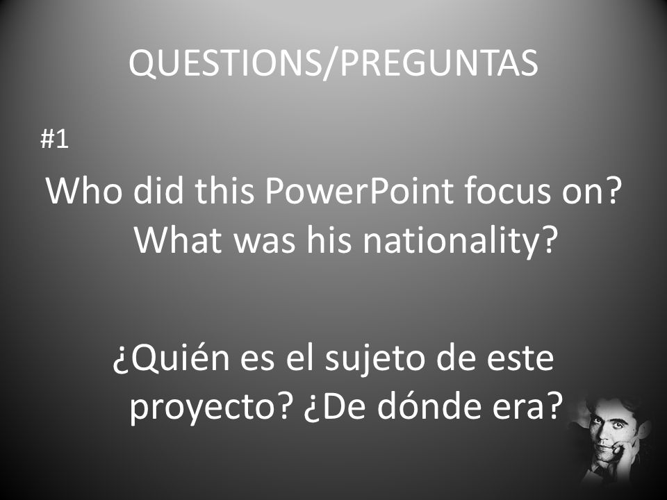 Who did this PowerPoint focus on What was his nationality