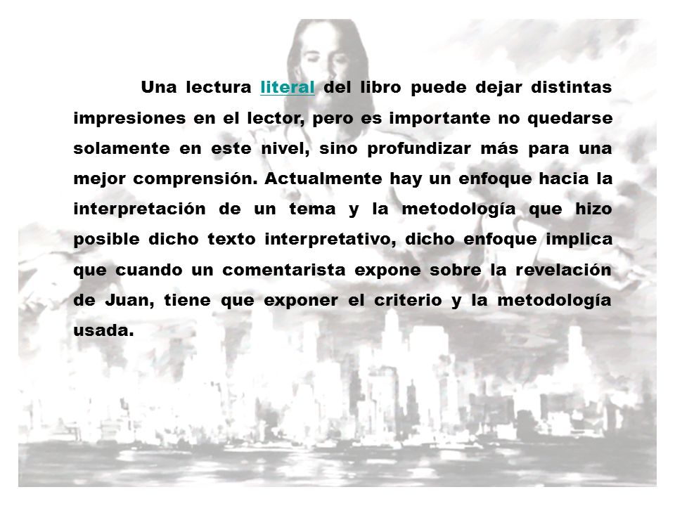 Una lectura literal del libro puede dejar distintas impresiones en el lector, pero es importante no quedarse solamente en este nivel, sino profundizar más para una mejor comprensión.