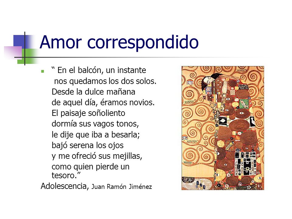 Amor correspondido En el balcón, un instante