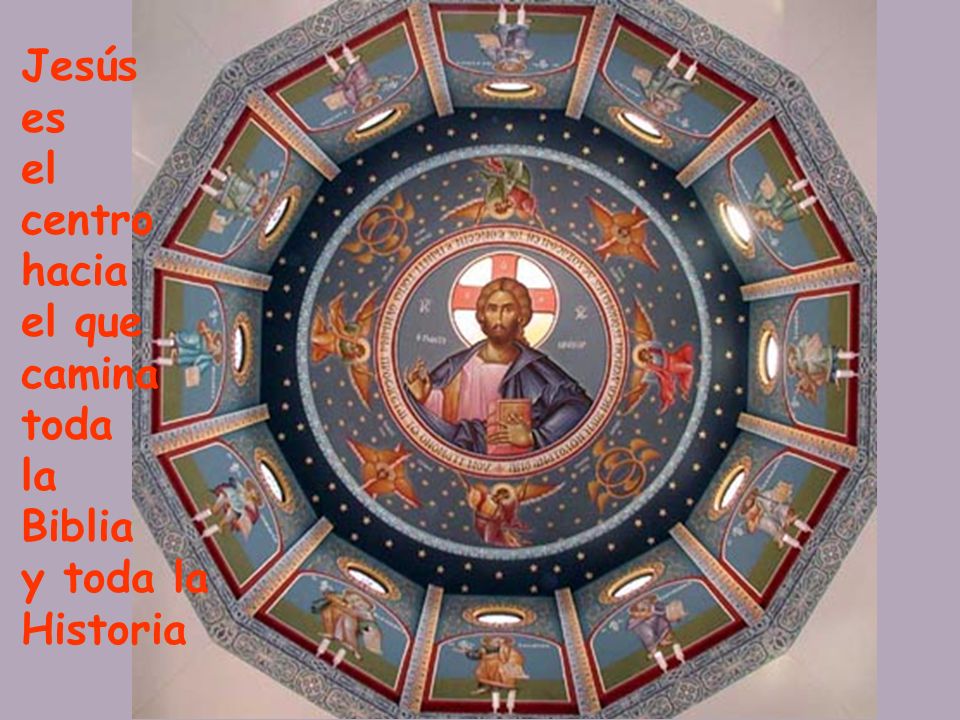 Jesús es el centro hacia el que camina toda la Biblia y toda la Historia