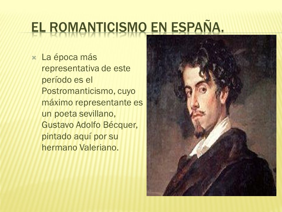 El Romanticismo en España.