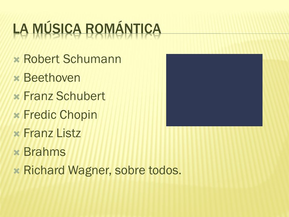 La música romántica Robert Schumann Beethoven Franz Schubert