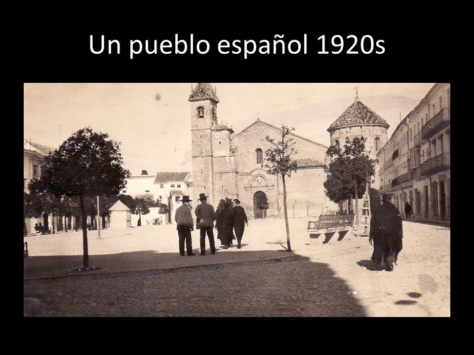 Un pueblo español 1920s