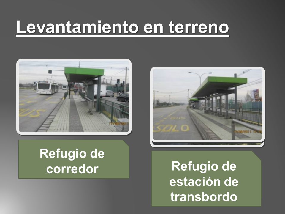 Levantamiento en terreno