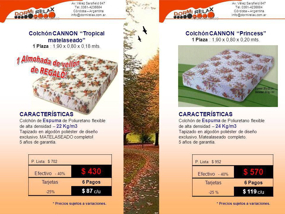 1 Almohada de vellón de REGALO! $ 570 $ 430