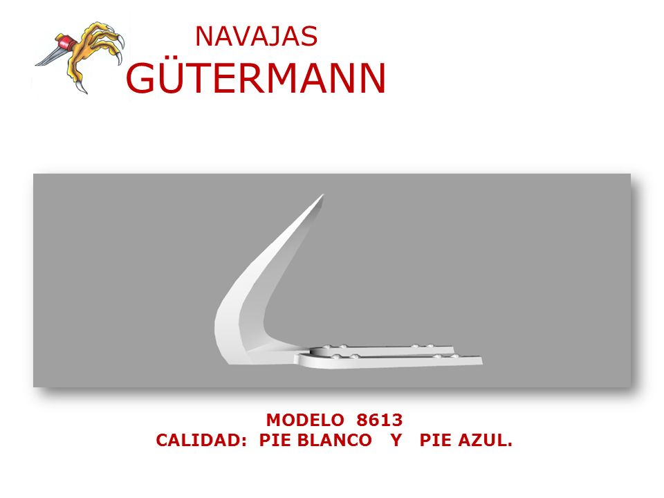 CALIDAD: PIE BLANCO Y PIE AZUL.