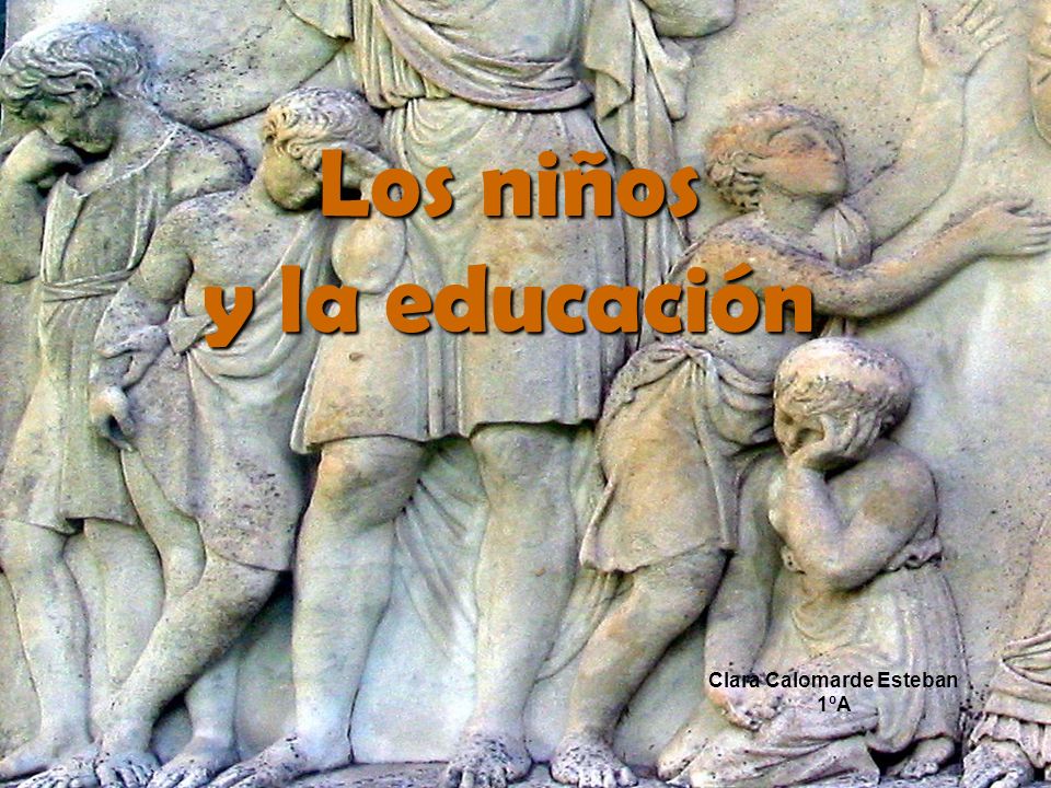 Los niños y la educación