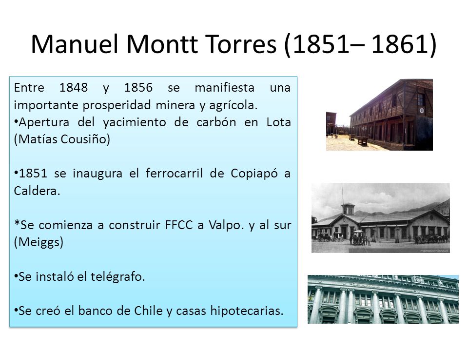 Manuel Montt Torres (1851– 1861)