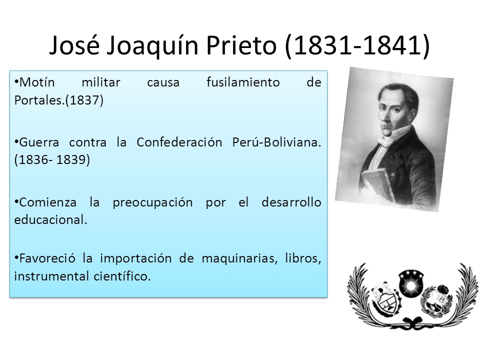José Joaquín Prieto ( )