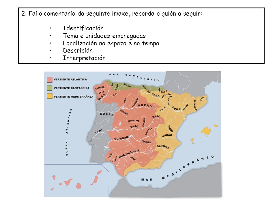 2. Fai o comentario da seguinte imaxe, recorda o guión a seguir:
