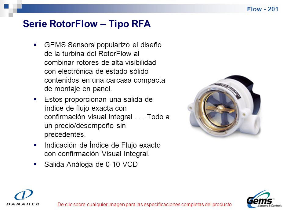 Serie RotorFlow – Tipo RFA (continuación)