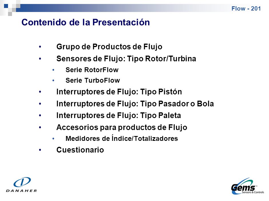 Grupo de Productos de Flujo