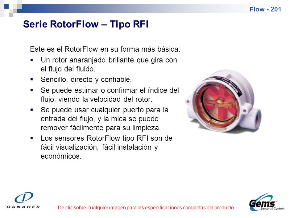 Serie RotorFlow – Tipo RFI (continuación)