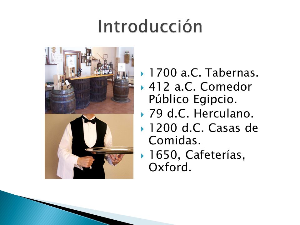 Introducción 412 a.C. Comedor Público Egipcio. 79 d.C. Herculano.