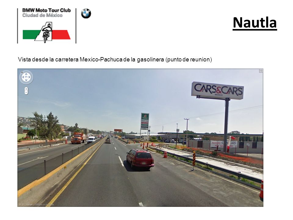 Nautla Vista desde la carretera Mexico-Pachuca de la gasolinera (punto de reunion)